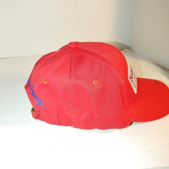 Bubba Gump Shrimp Co Unisex Adult Embroidered Cap Red - Picture 6 of 6